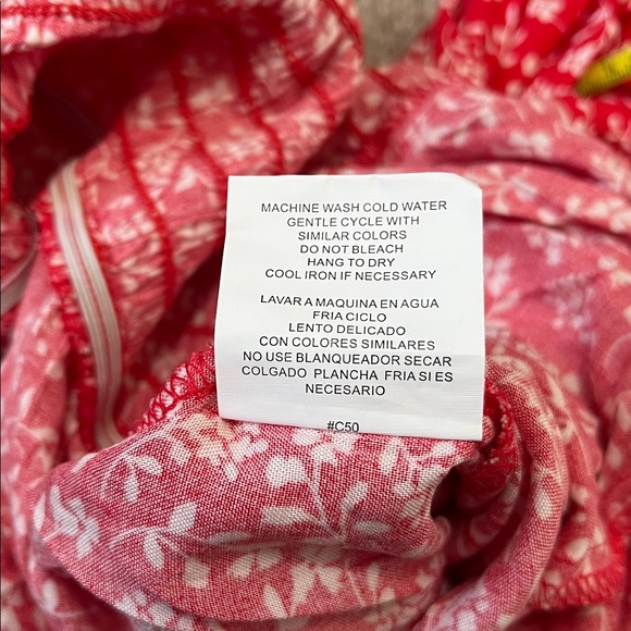 NWT luxology | floral jumpsuit | Small Smocked back - Picture 6 of 11